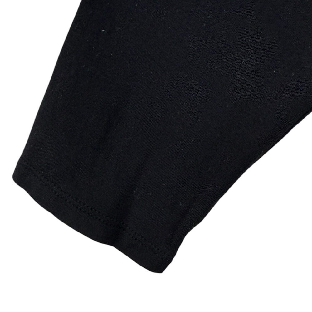 White House Black Market Black Long Sleeve Blouse High-Low Hem - Size 12 - Picture 3 of 7